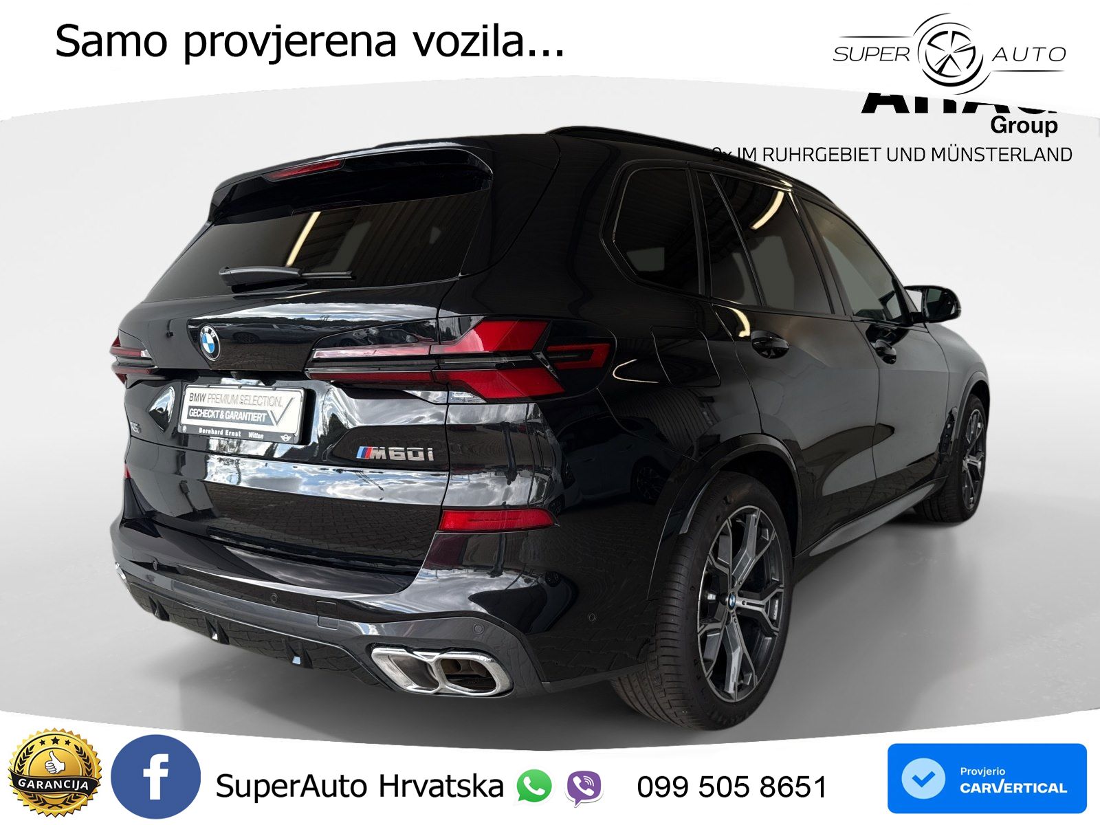 BMW X5 M60i V8 (530 KS) xDrive Steptronic ZRAČNI+ACC+GR SJED+KAM+PANO