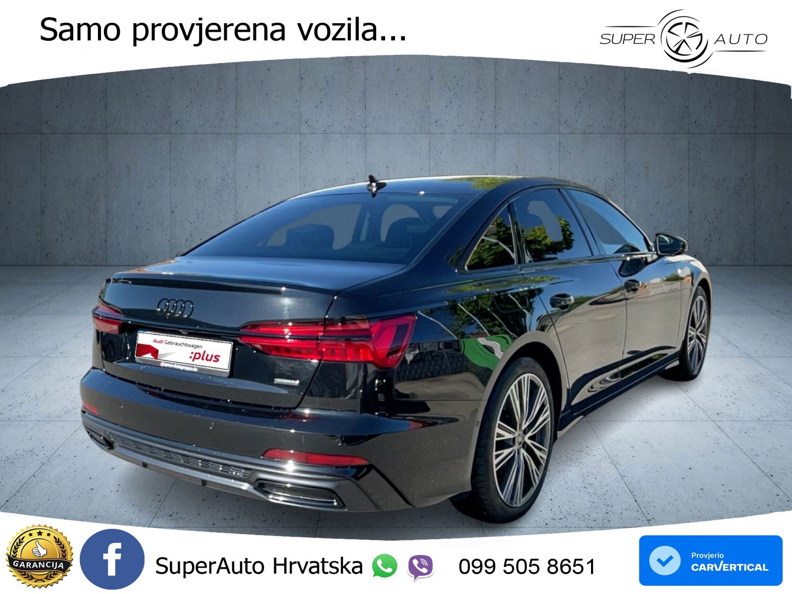 Audi A6 55 TFSIe (367 KS) quattro ultra S tronic LED+GR SJED+ACC