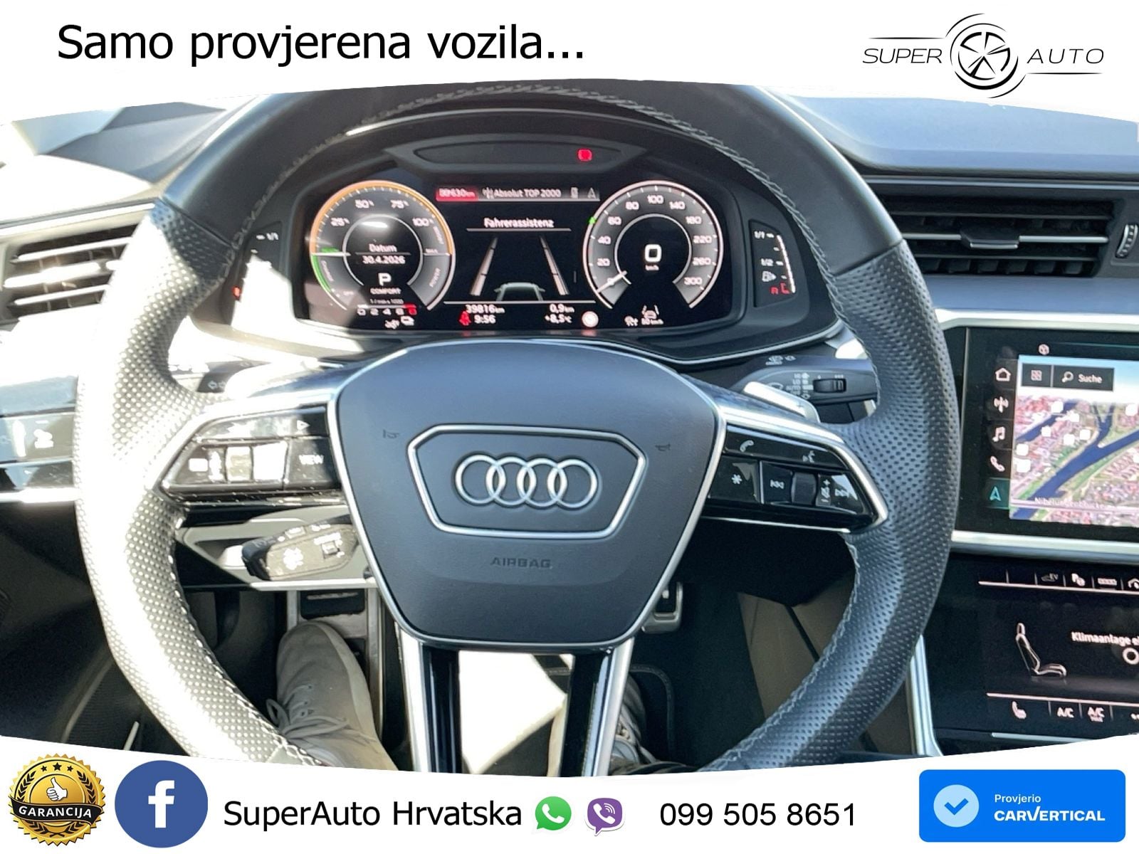 Audi A6 55 TFSIe (367 KS) quattro ultra S tronic LED+GR SJED+ACC