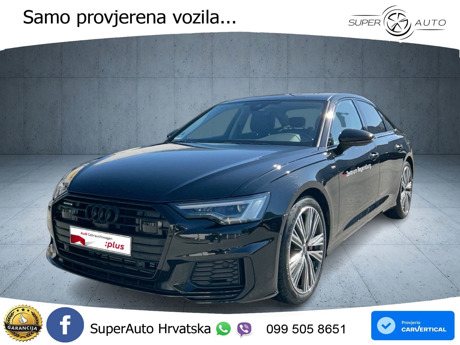Audi A6 55 TFSIe (367 KS) quattro ultra S tronic LED+GR SJED+ACC