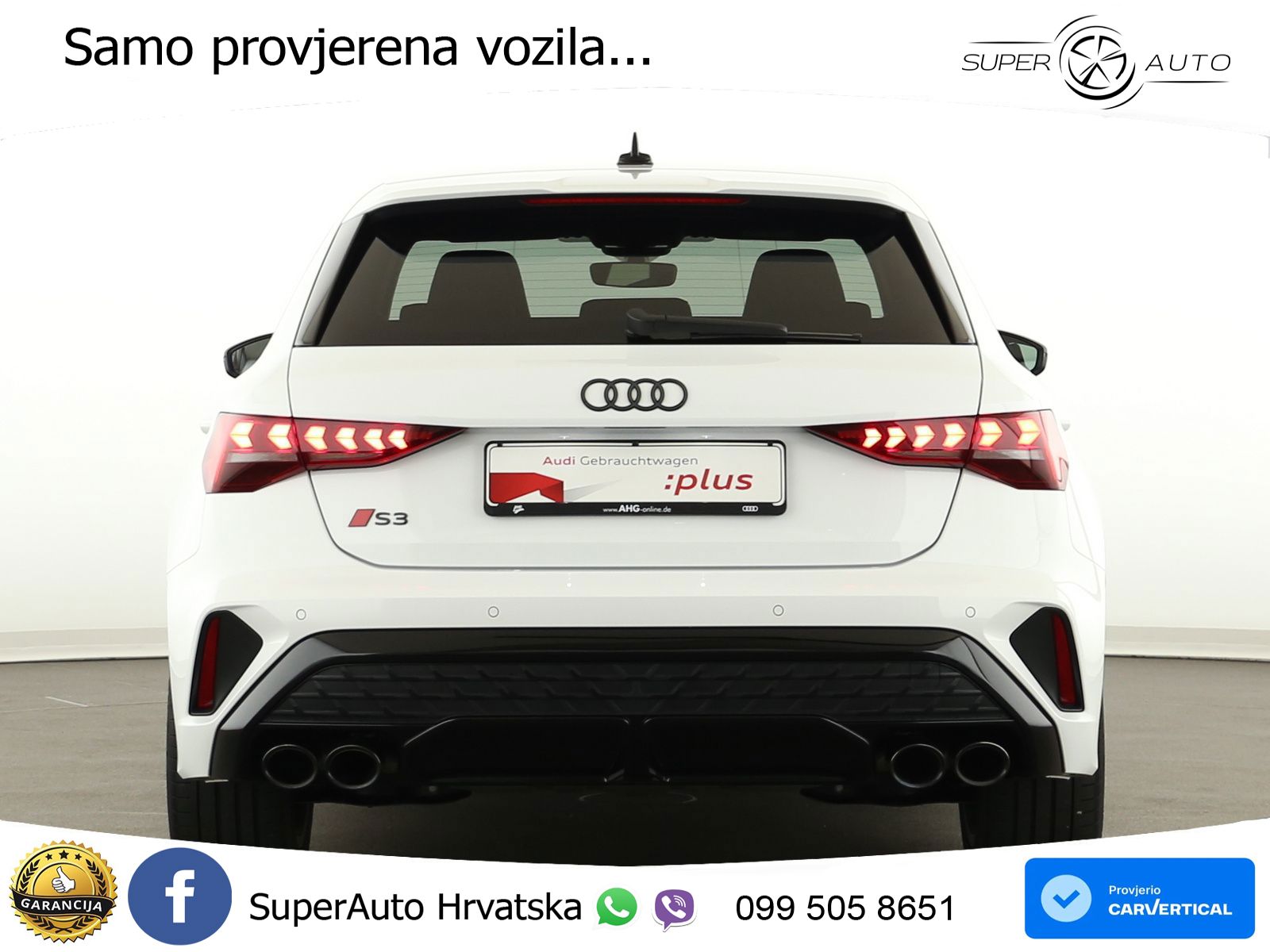 Audi S3 2.0 TFSI (333 KS) quattro S tronic