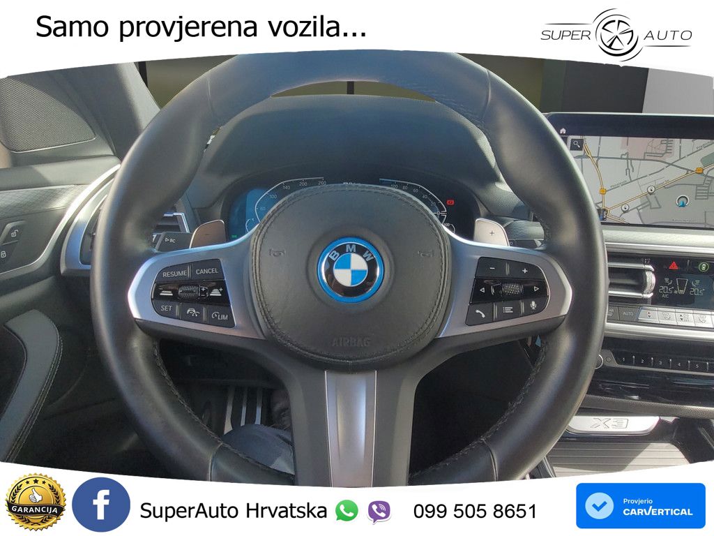 BMW X3 30e xDrive Steptronic M Sport ACC+HEAD+4xGR SJED+360+PANO