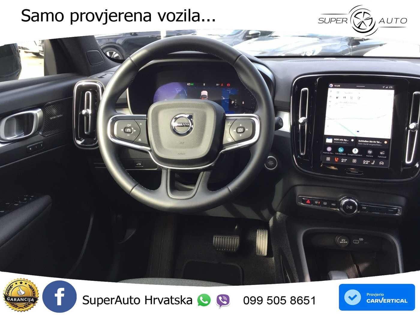 Volvo XC40 2.0 B3 163 KS Automatic ACC+GR SJED+360+PANO