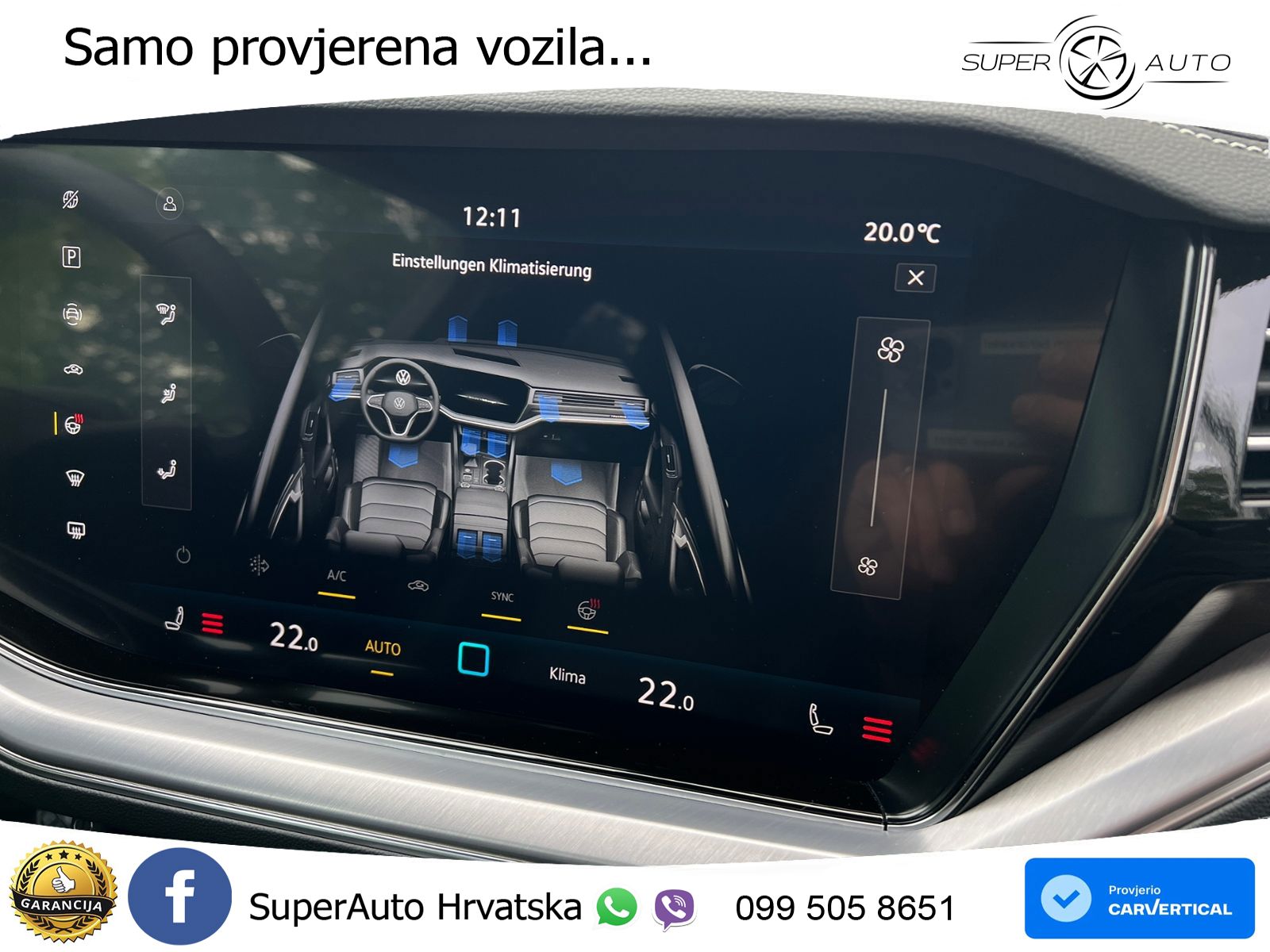 Volkswagen Touareg 3.0 V6 TDI (231 KS) 4MOTION Tiptronic ZRAČNI+ACC+4xGR SJED+KAM