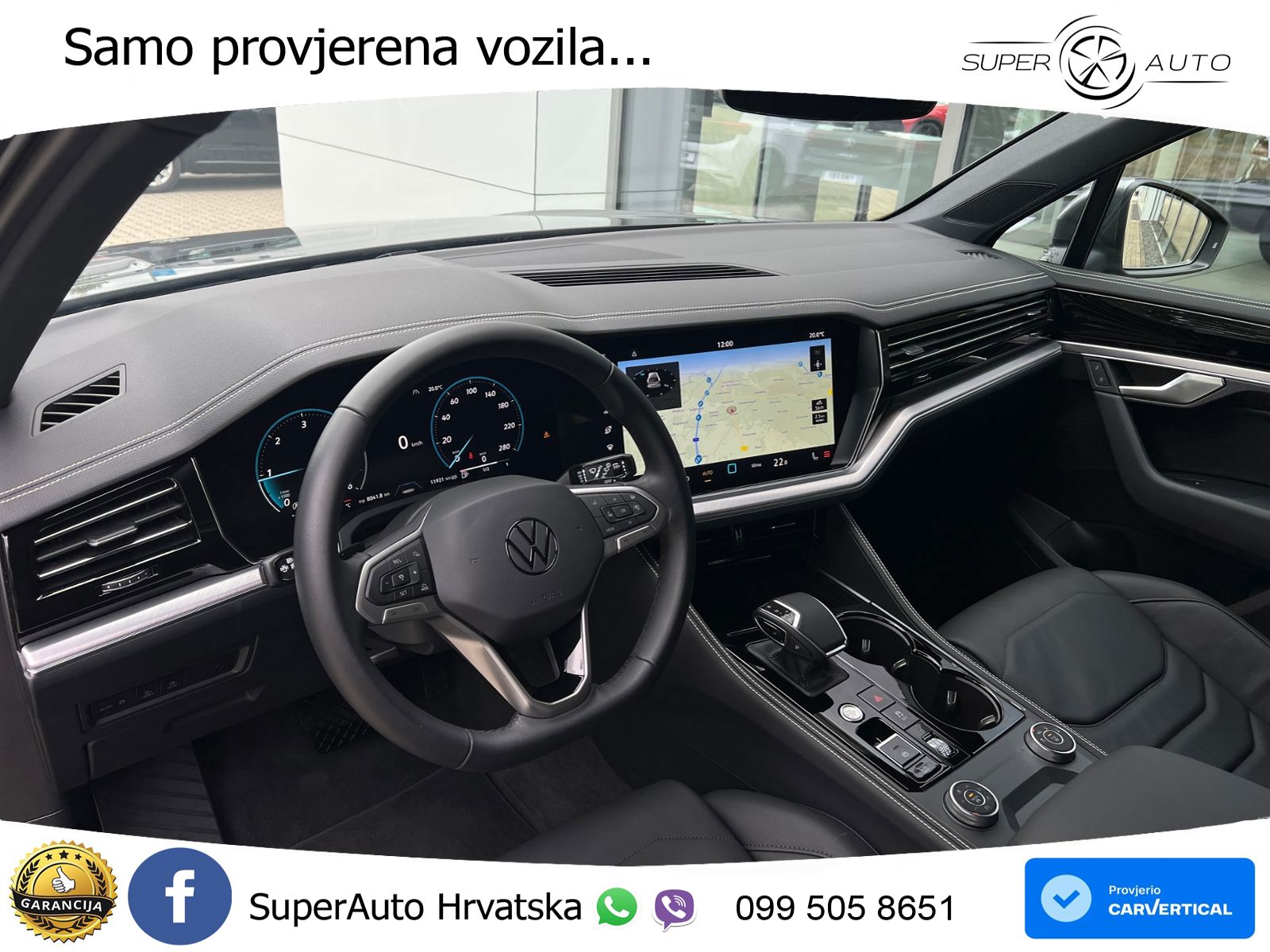 Volkswagen Touareg 3.0 V6 TDI (231 KS) 4MOTION Tiptronic ZRAČNI+ACC+4xGR SJED+KAM