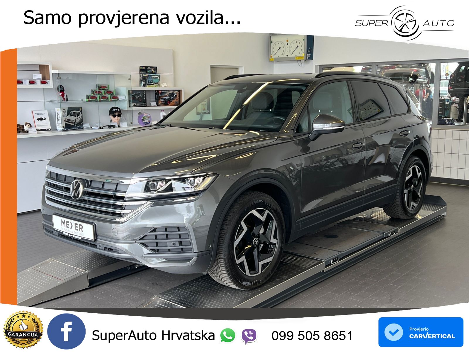 Volkswagen Touareg 3.0 V6 TDI (231 KS) 4MOTION Tiptronic ZRAČNI+ACC+4xGR SJED+KAM