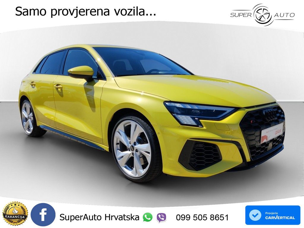 Audi S3 2.0 TFSI (310 KS) quattro S tronic MATRIX+GR SJED+KAM