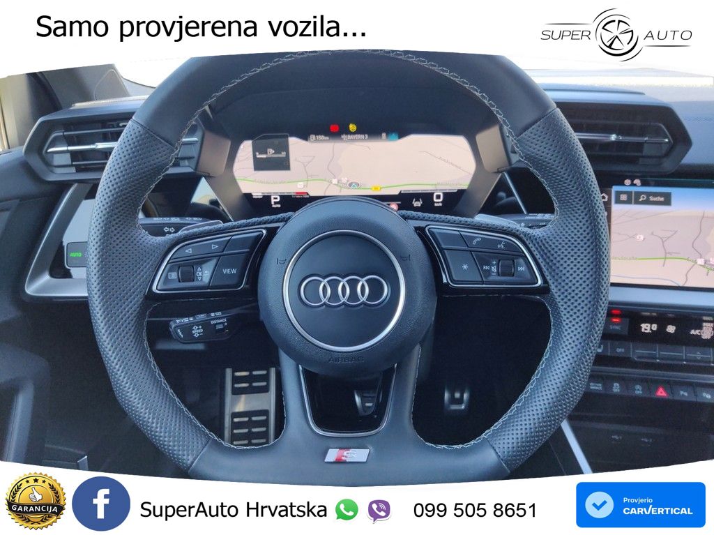 Audi S3 2.0 TFSI (310 KS) quattro S tronic MATRIX+GR SJED+KAM