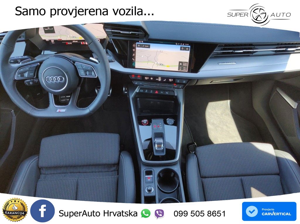 Audi S3 2.0 TFSI (310 KS) quattro S tronic MATRIX+GR SJED+KAM