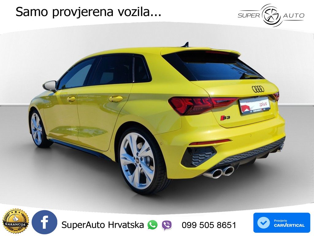 Audi S3 2.0 TFSI (310 KS) quattro S tronic MATRIX+GR SJED+KAM