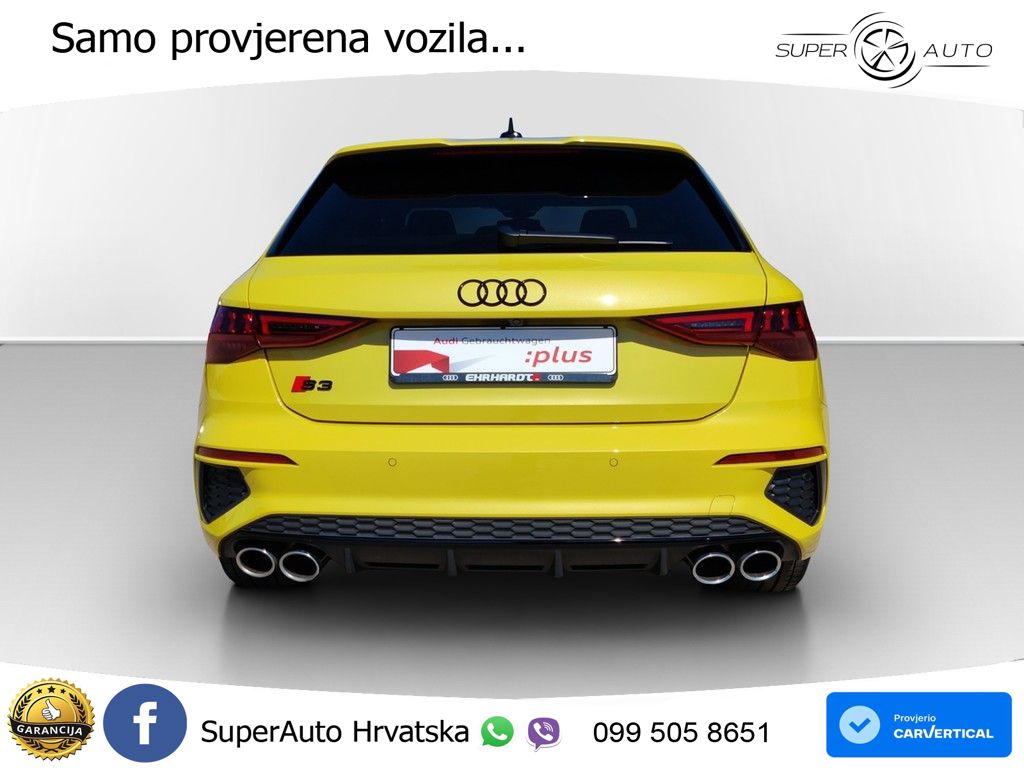 Audi S3 2.0 TFSI (310 KS) quattro S tronic MATRIX+GR SJED+KAM