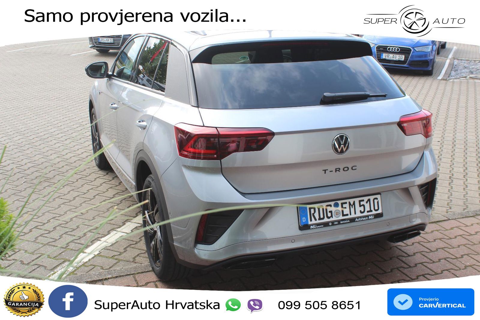 Volkswagen T-Roc I 1.5 TSI (150 KS) DSG MATRIX+GR SJED+KAM