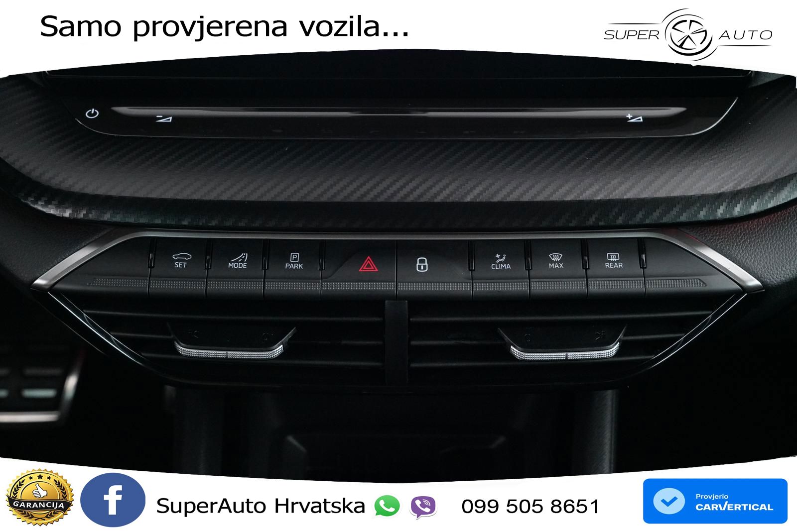 Škoda Octavia Combi RS 2.0 TSI (265 KS) DSG MATRIX+GR SJED+KAM