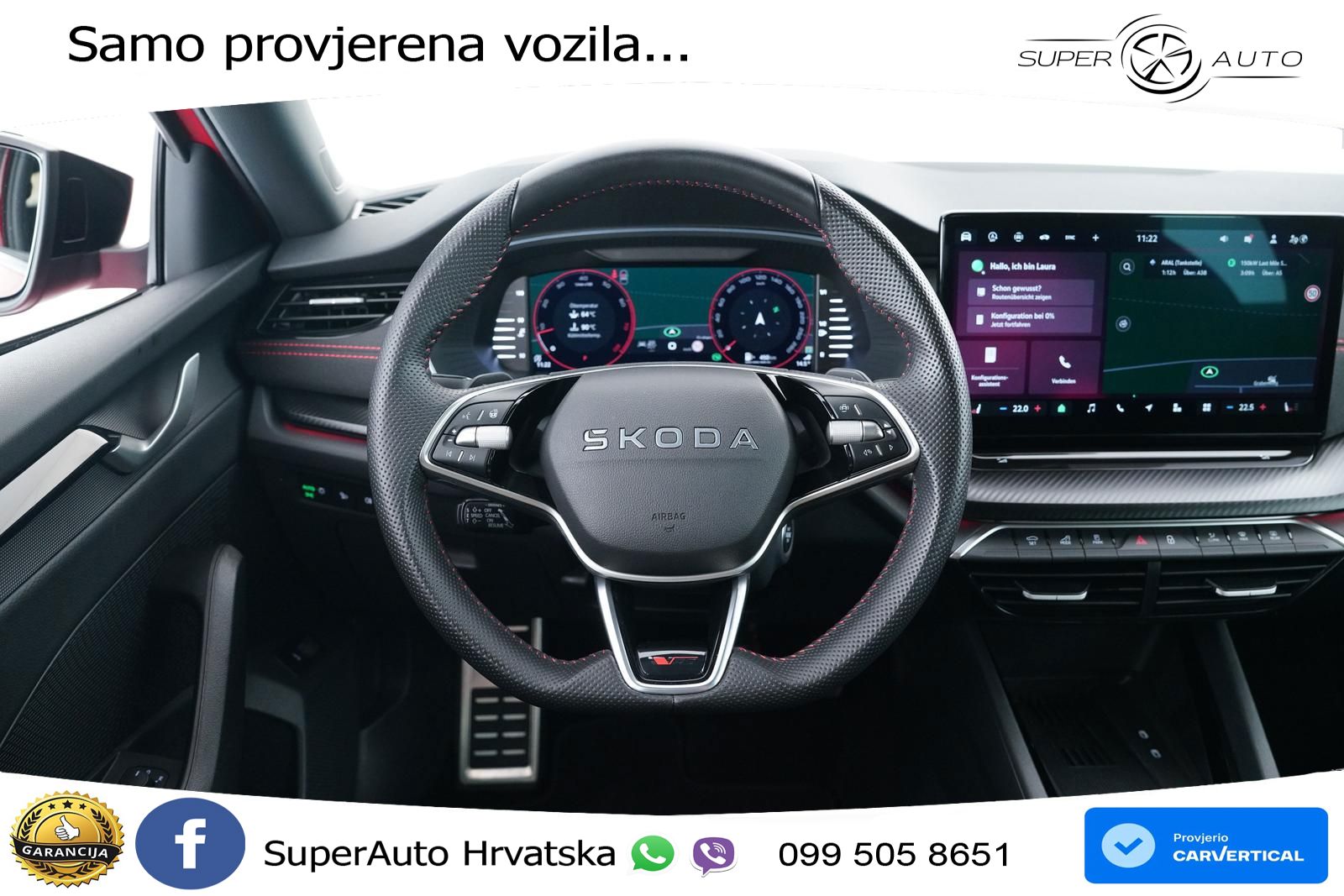 Škoda Octavia Combi RS 2.0 TSI (265 KS) DSG MATRIX+GR SJED+KAM