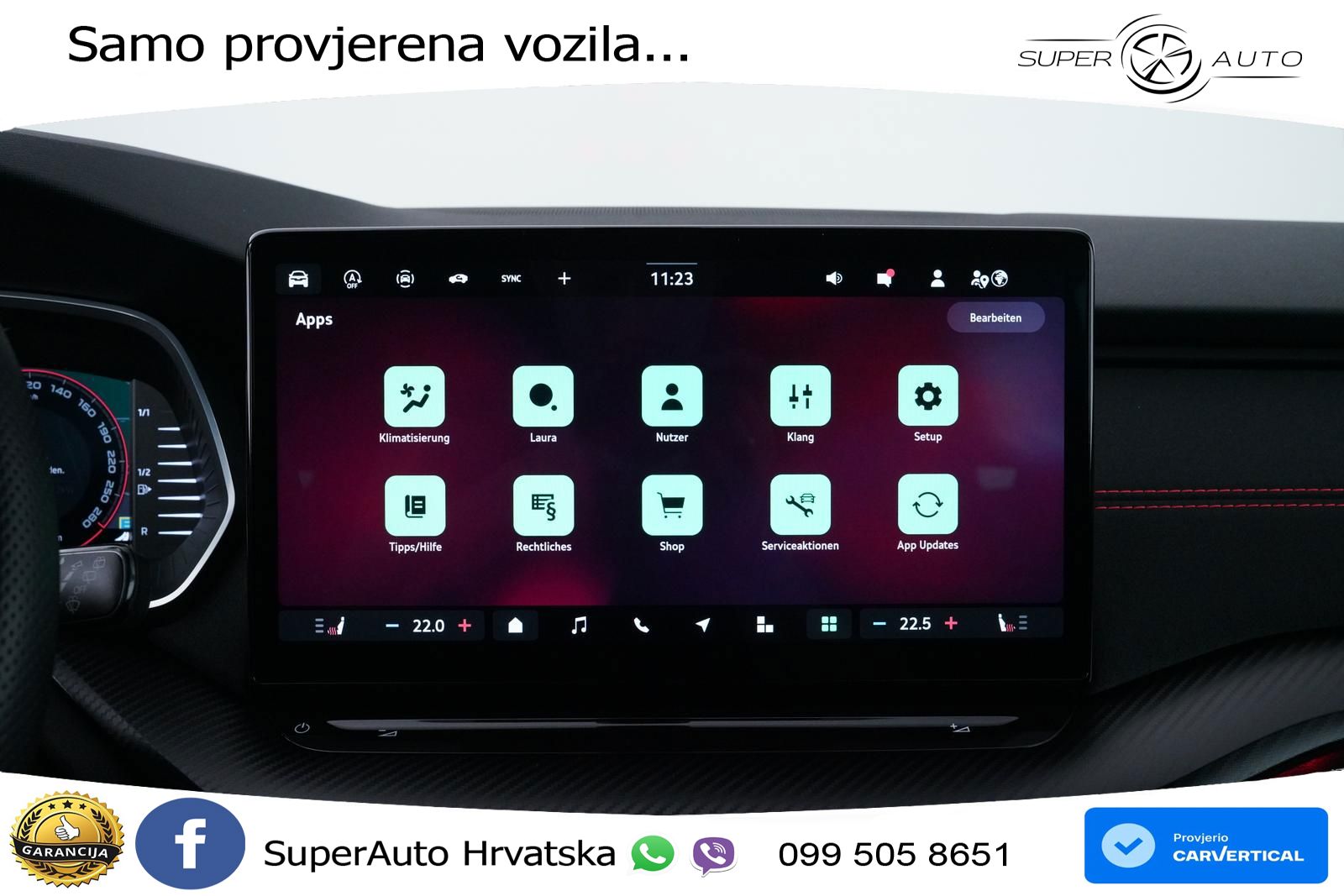 Škoda Octavia Combi RS 2.0 TSI (265 KS) DSG MATRIX+GR SJED+KAM