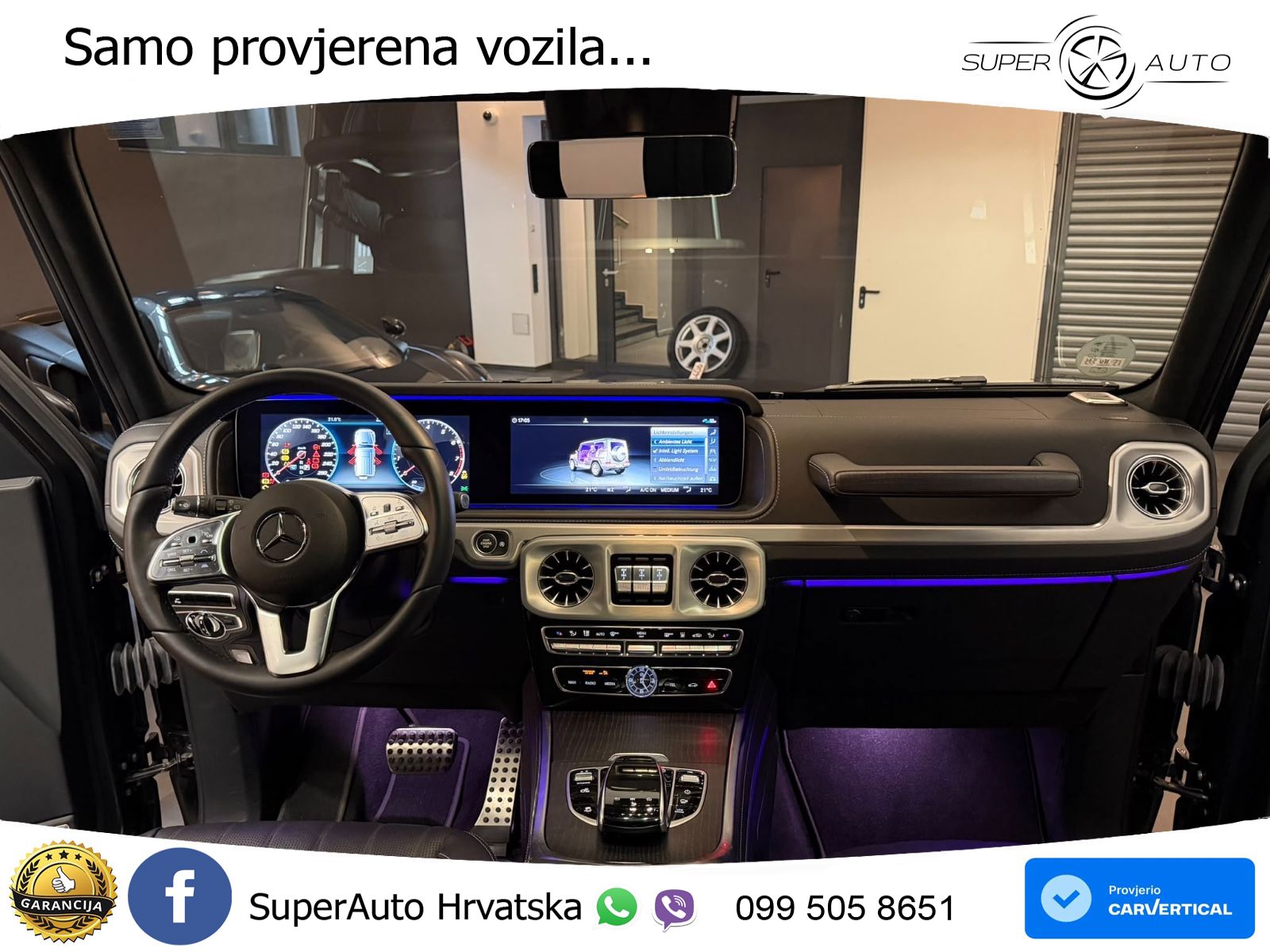 Mercedes G 500 Long V8 (422 KS) 4MATIC 9G-TRONIC Superior LED+GR SJED+ACC