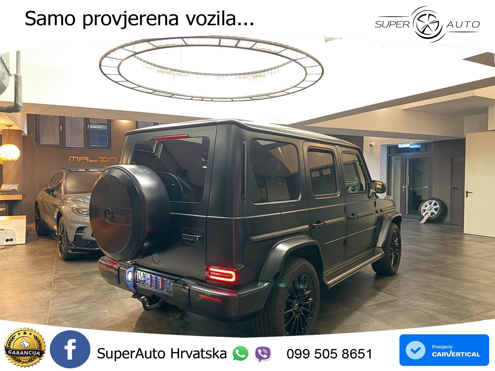 Mercedes G 500 Long V8 (422 KS) 4MATIC 9G-TRONIC Superior LED+GR SJED+ACC
