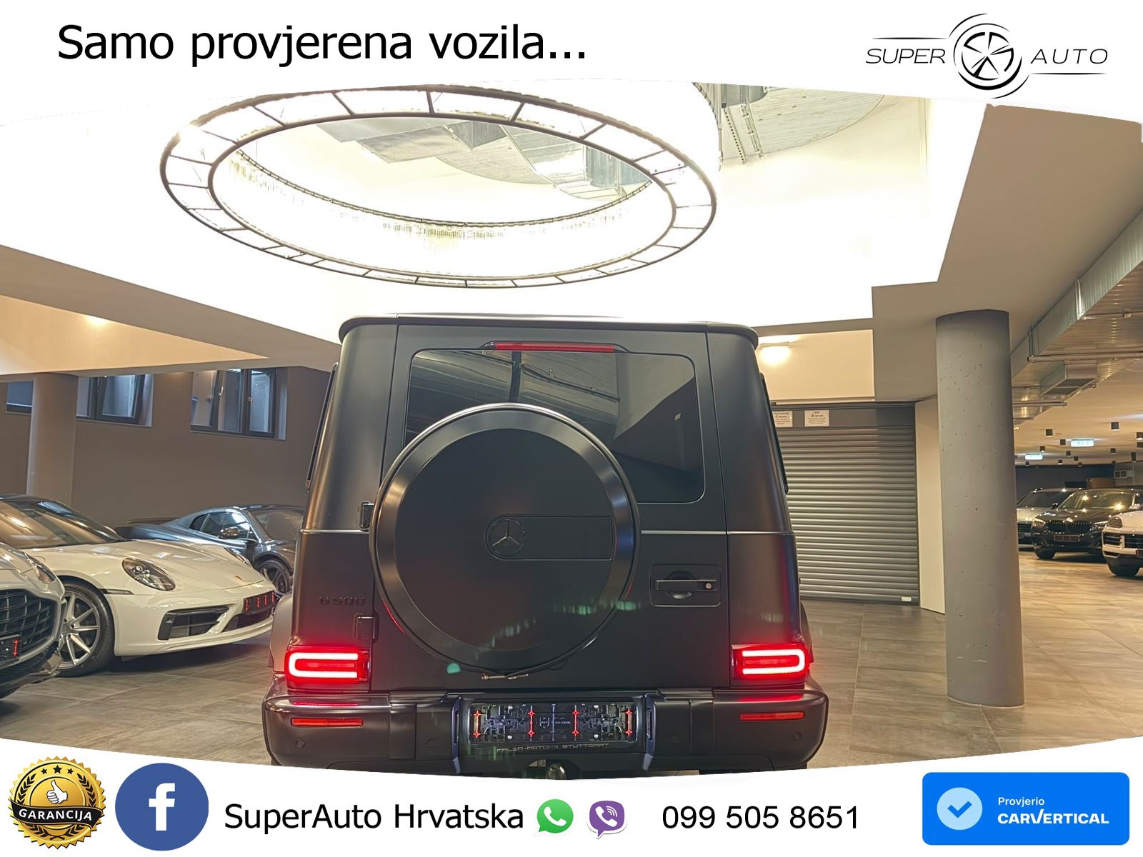 Mercedes G 500 Long V8 (422 KS) 4MATIC 9G-TRONIC Superior LED+GR SJED+ACC