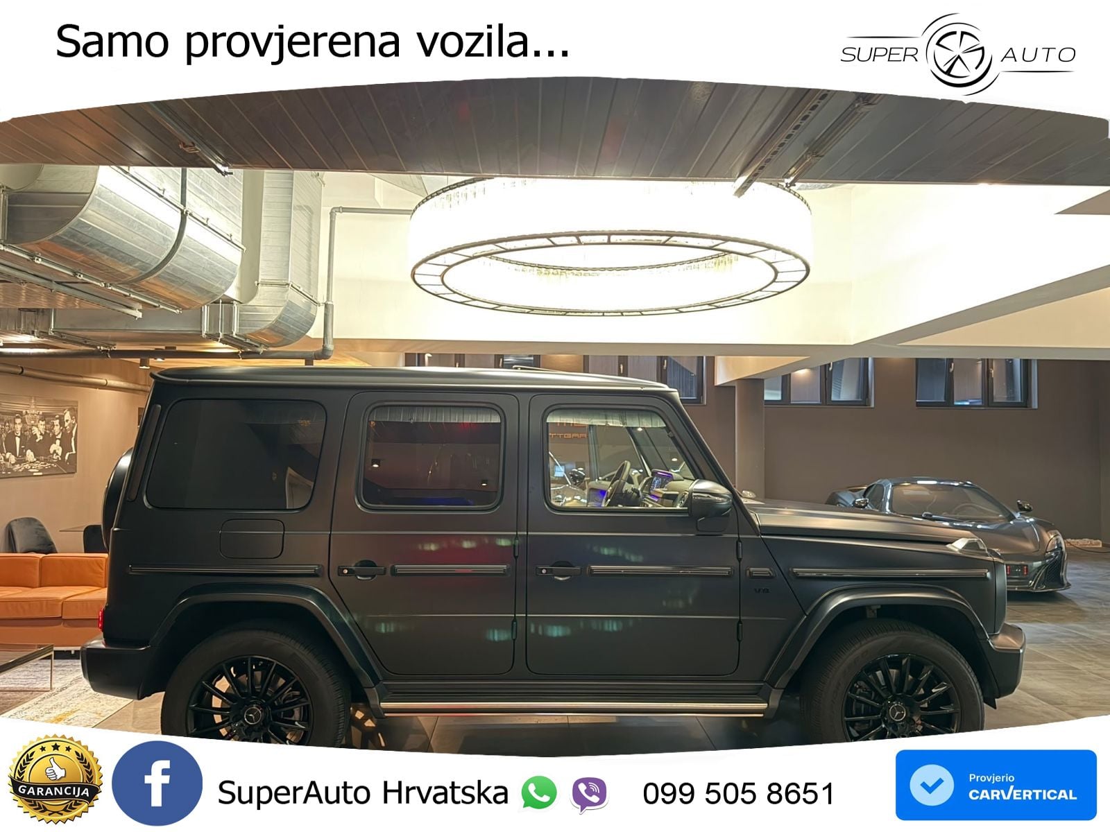 Mercedes G 500 Long V8 (422 KS) 4MATIC 9G-TRONIC Superior LED+GR SJED+ACC
