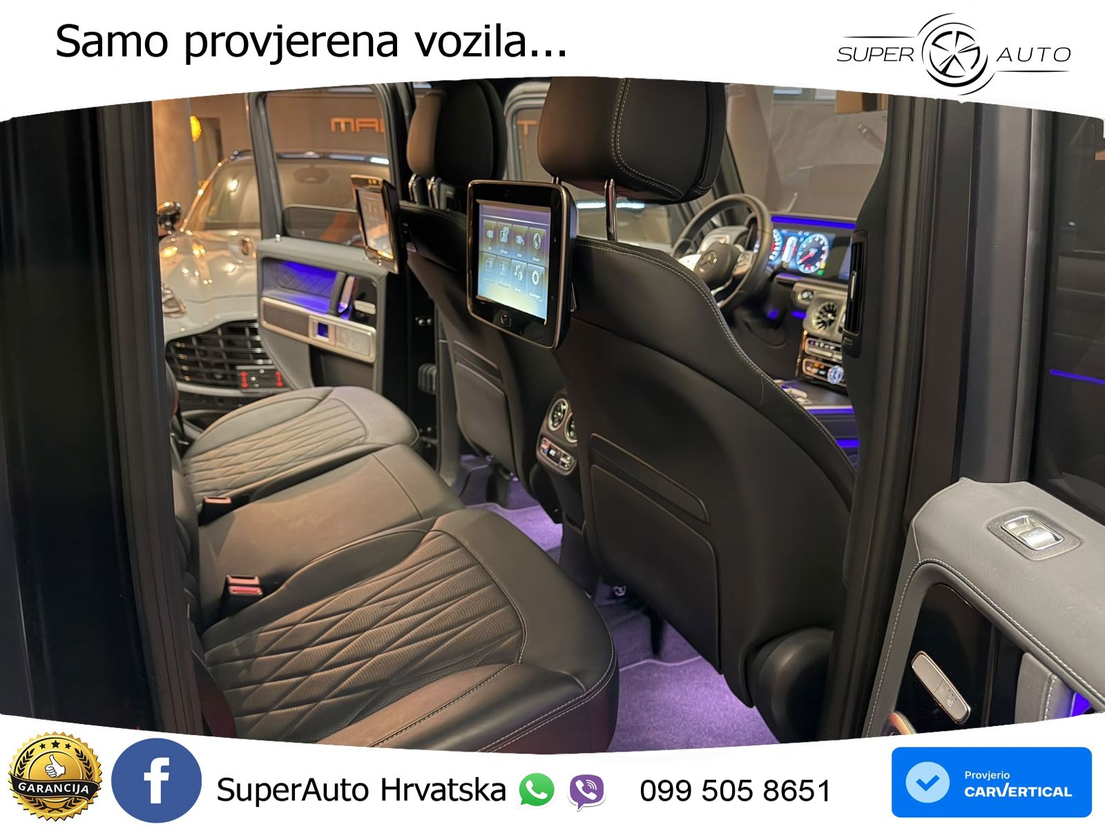 Mercedes G 500 Long V8 (422 KS) 4MATIC 9G-TRONIC Superior LED+GR SJED+ACC
