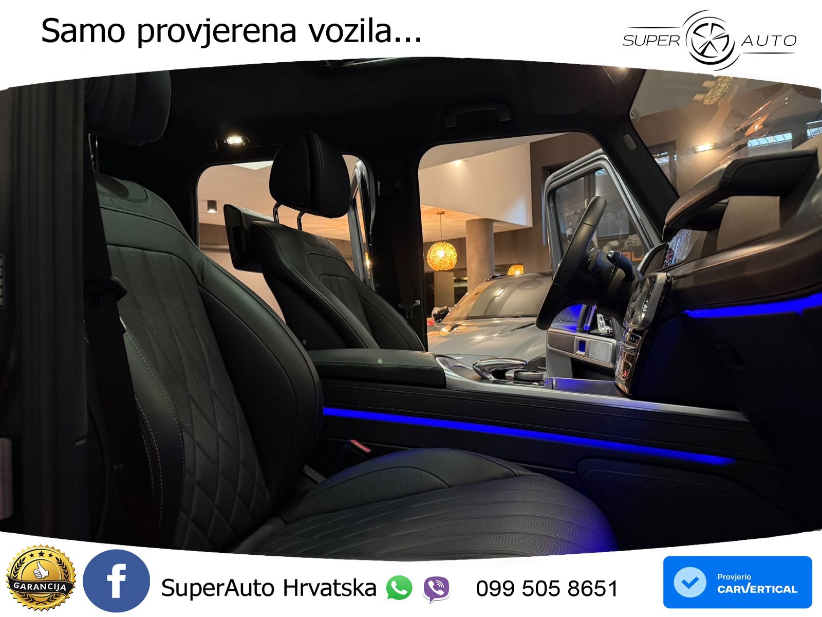 Mercedes G 500 Long V8 (422 KS) 4MATIC 9G-TRONIC Superior LED+GR SJED+ACC