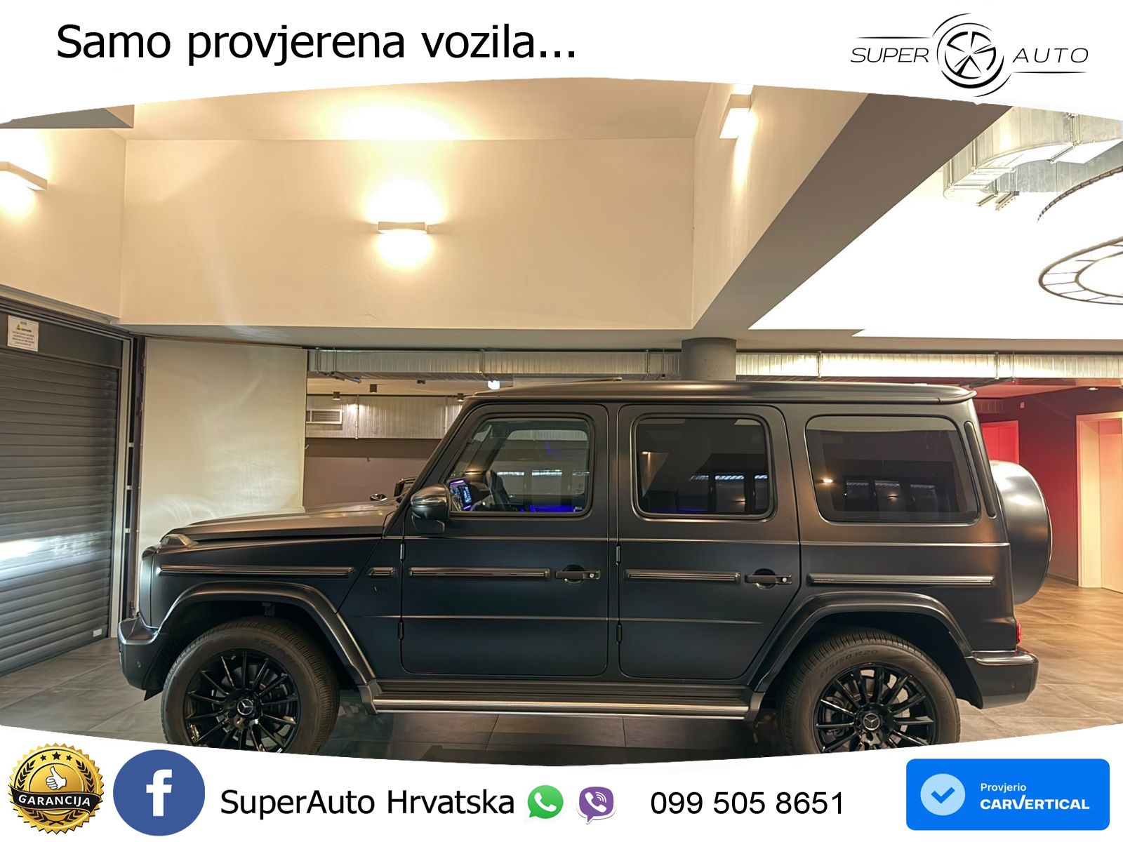 Mercedes G 500 Long V8 (422 KS) 4MATIC 9G-TRONIC Superior LED+GR SJED+ACC