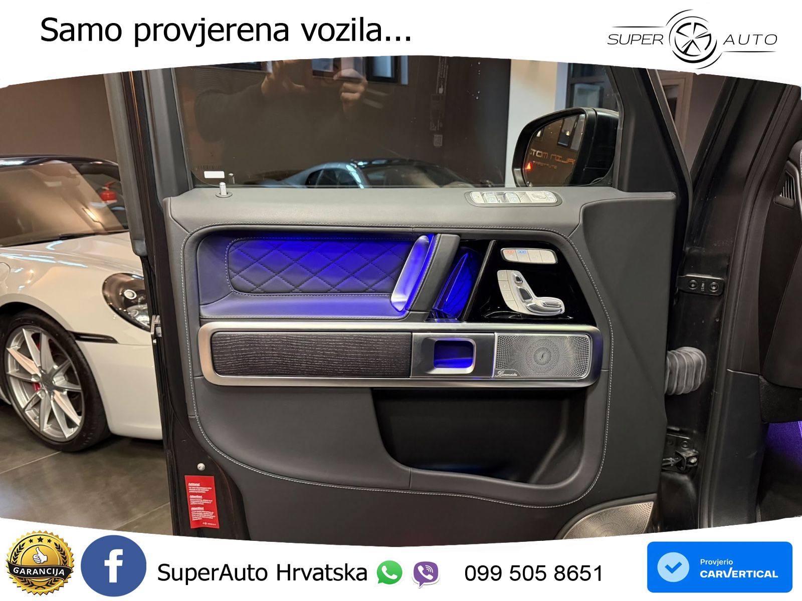 Mercedes G 500 Long V8 (422 KS) 4MATIC 9G-TRONIC Superior LED+GR SJED+ACC