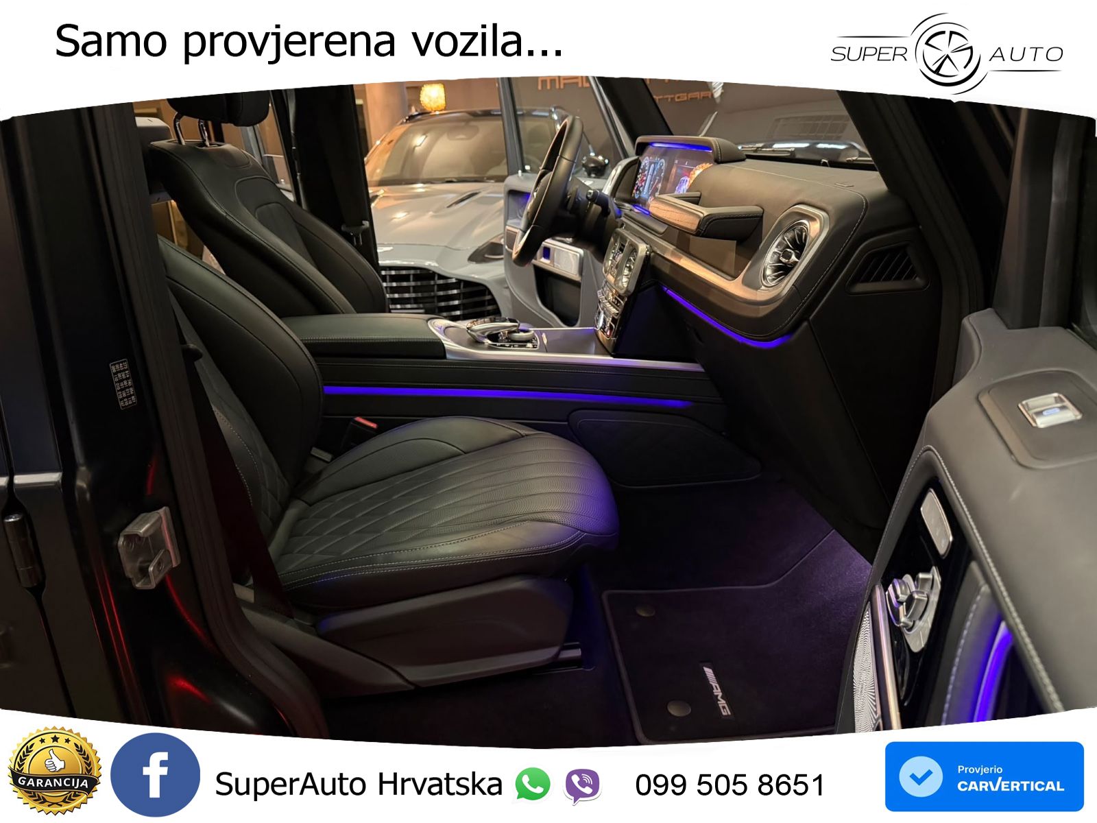 Mercedes G 500 Long V8 (422 KS) 4MATIC 9G-TRONIC Superior LED+GR SJED+ACC