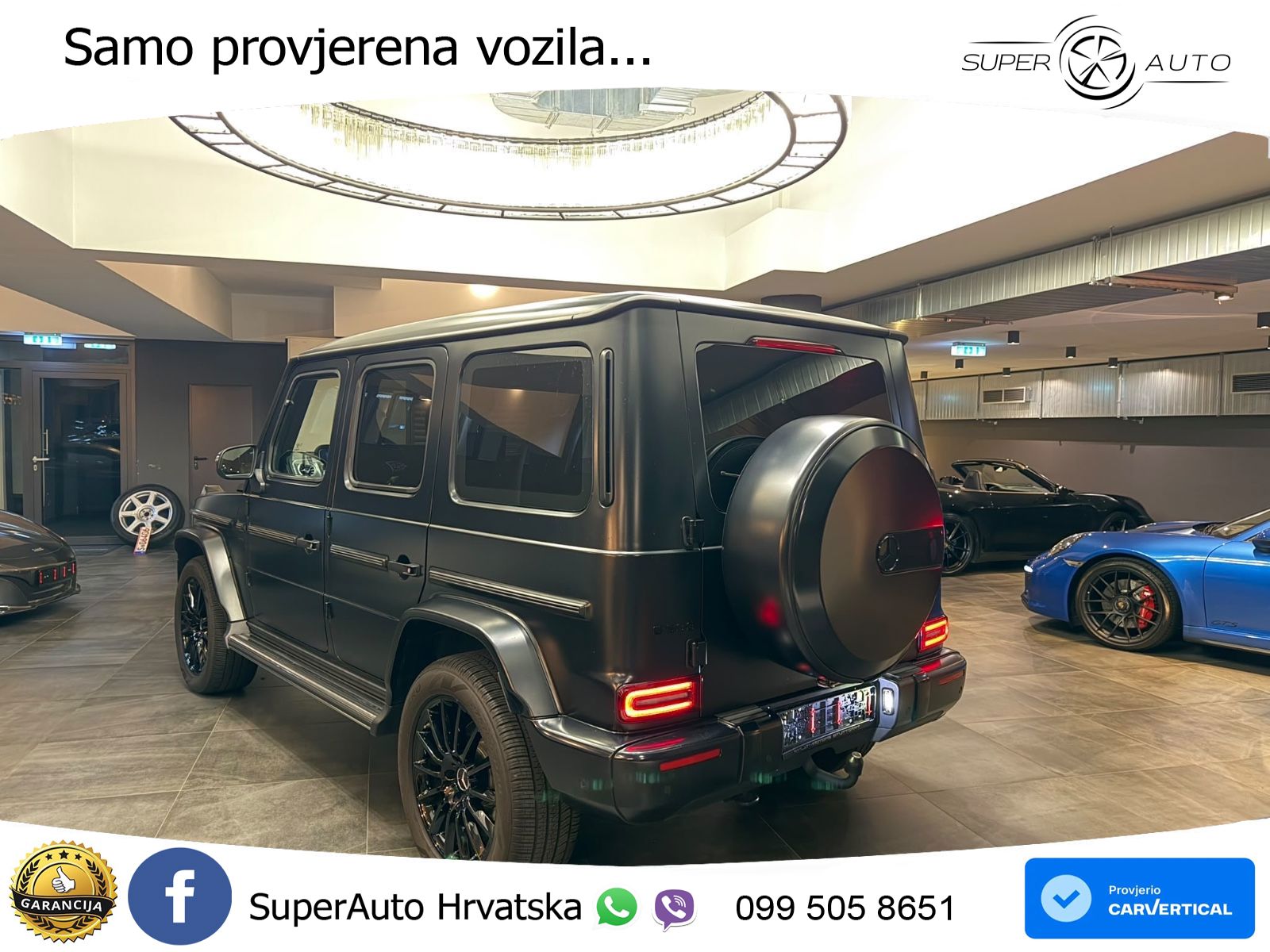 Mercedes G 500 Long V8 (422 KS) 4MATIC 9G-TRONIC Superior LED+GR SJED+ACC