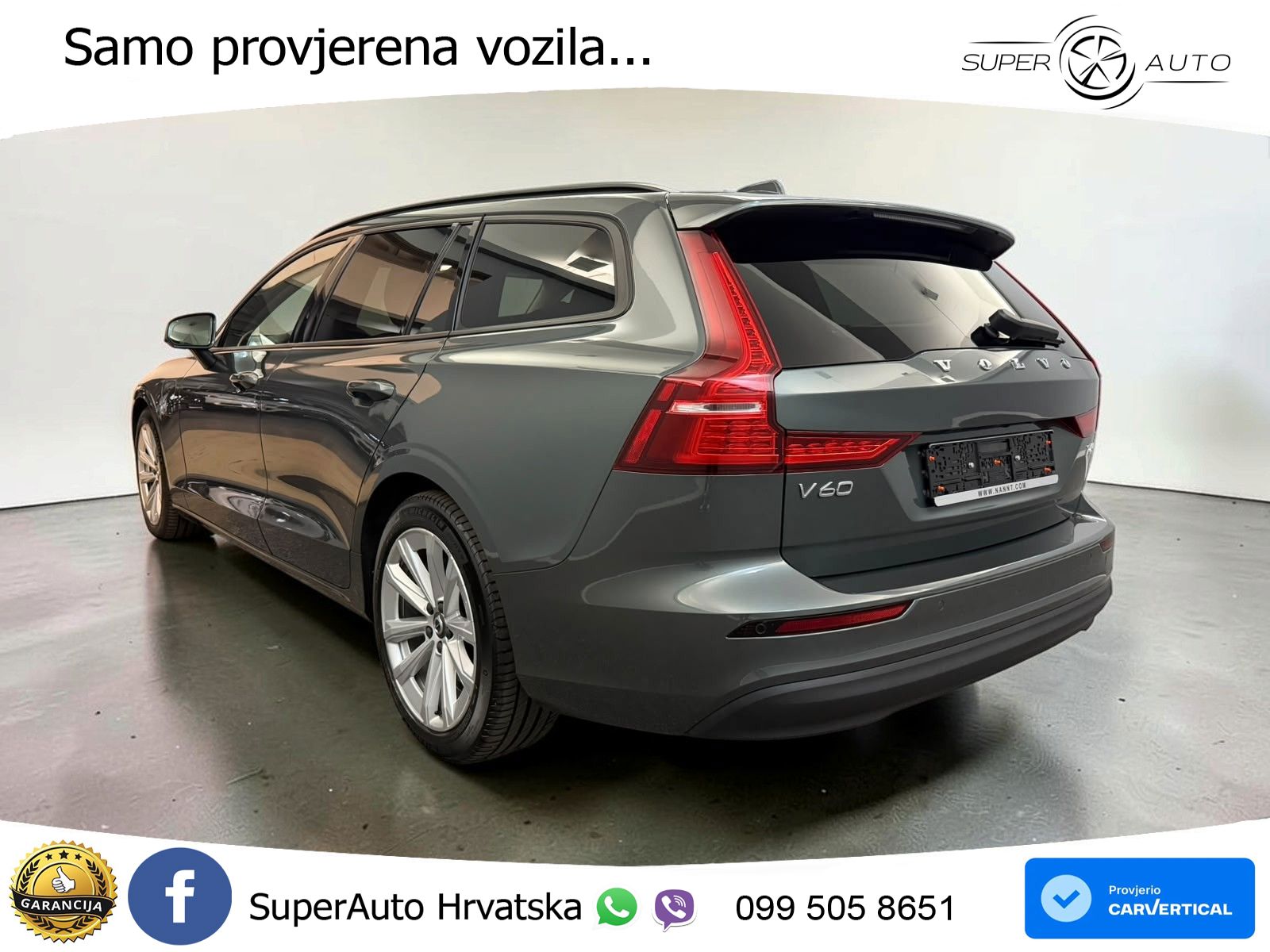 Volvo V60 2.0 T6 AWD Geartronic LED+GR SJED+ACC