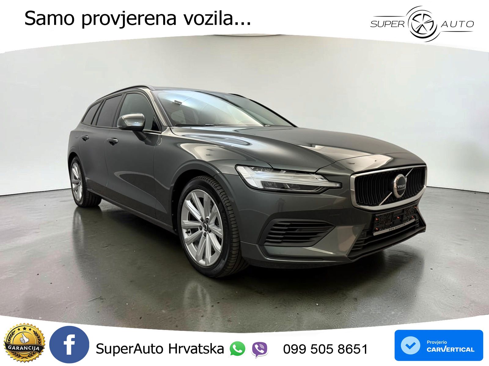 Volvo V60 2.0 T6 AWD Geartronic LED+GR SJED+ACC