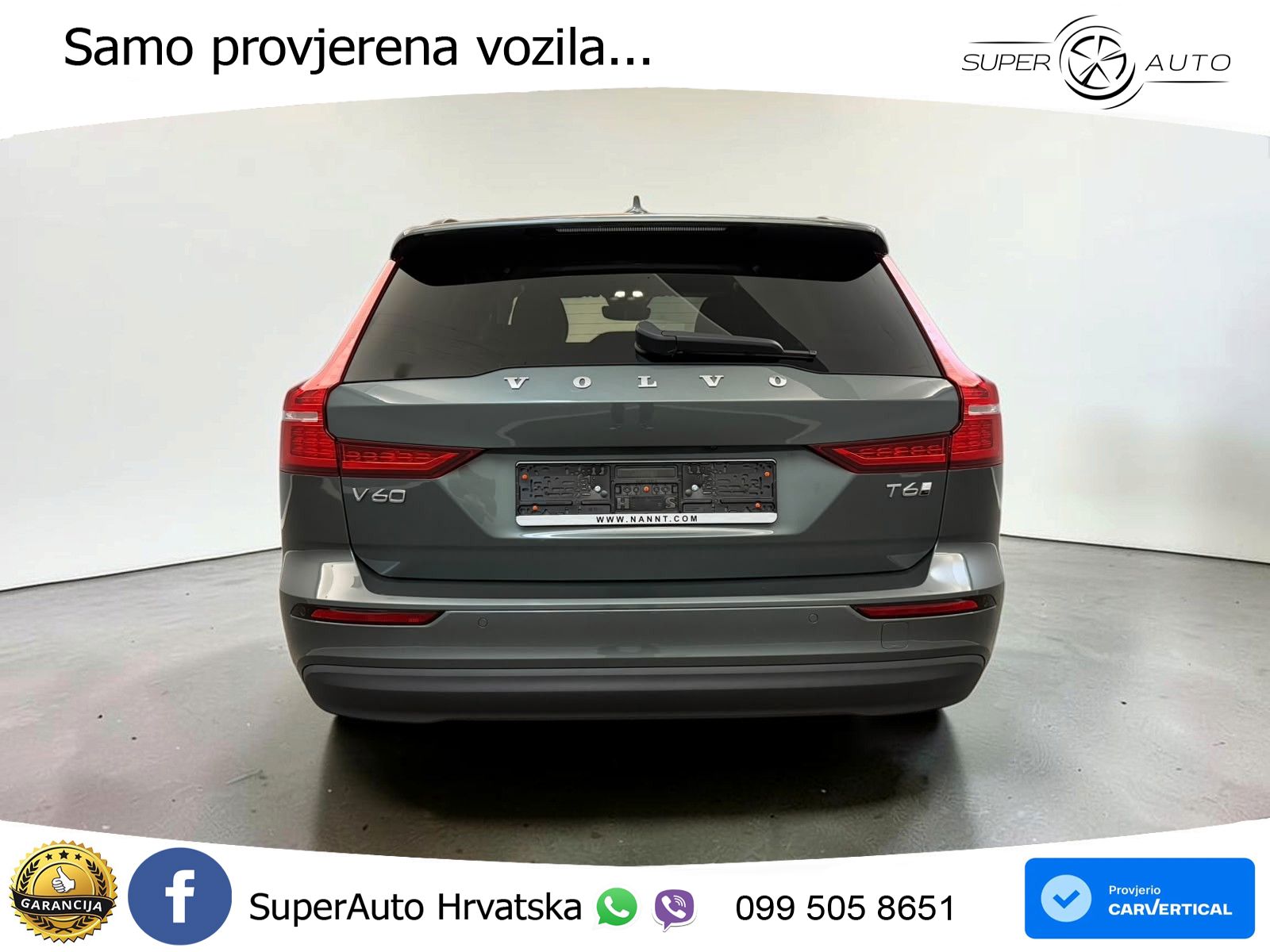 Volvo V60 2.0 T6 AWD Geartronic LED+GR SJED+ACC