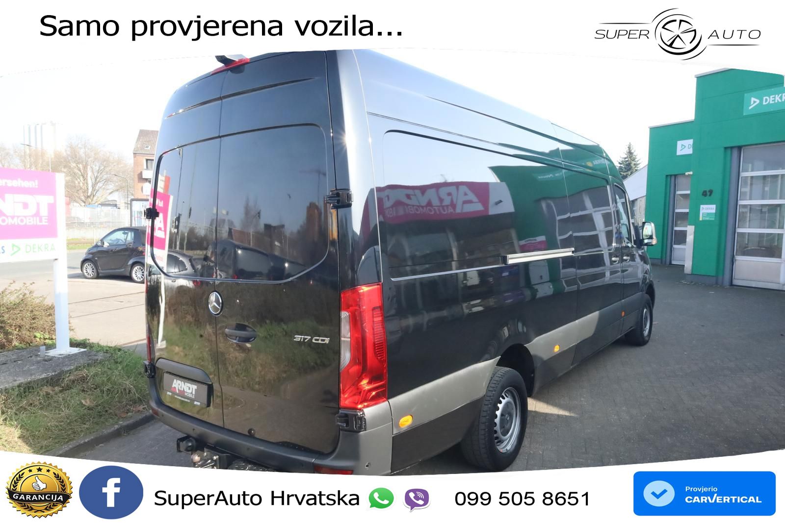 Mercedes-Benz Sprinter Kasten 317 CDI lang 3S MBUX DAB Kam AHK 170 KS
