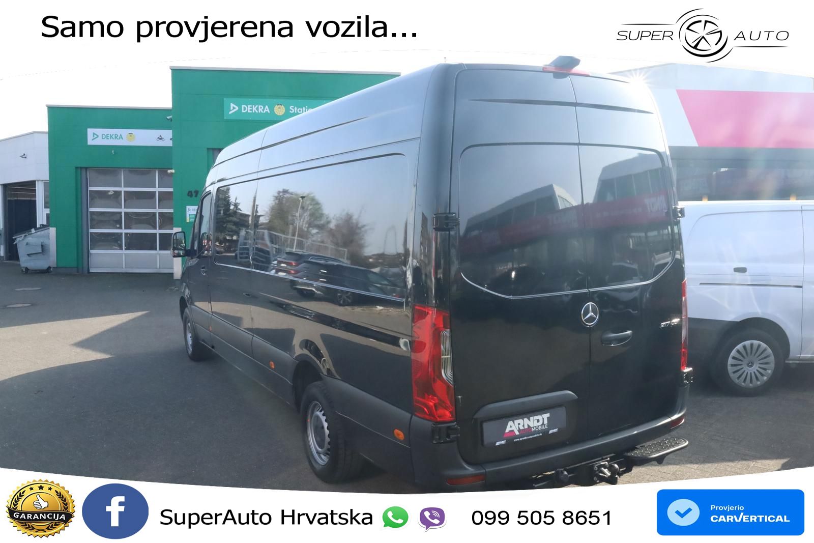 Mercedes-Benz Sprinter Kasten 317 CDI lang 3S MBUX DAB Kam AHK 170 KS