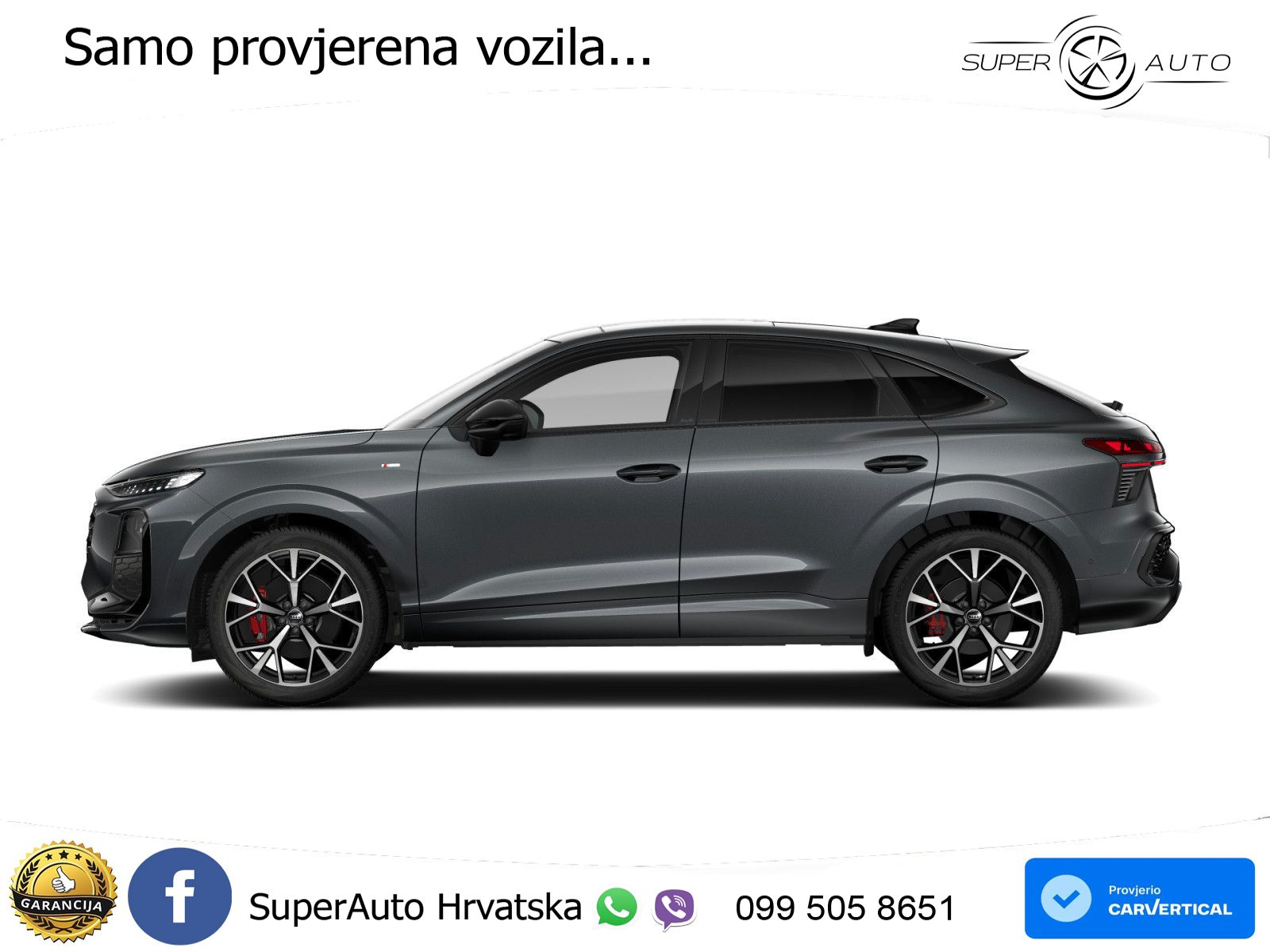 Audi Q3 Sportback 2.0 TFSI (265 KS) quattro S tronic 2x S line MATRIX+GR SJED+KAM