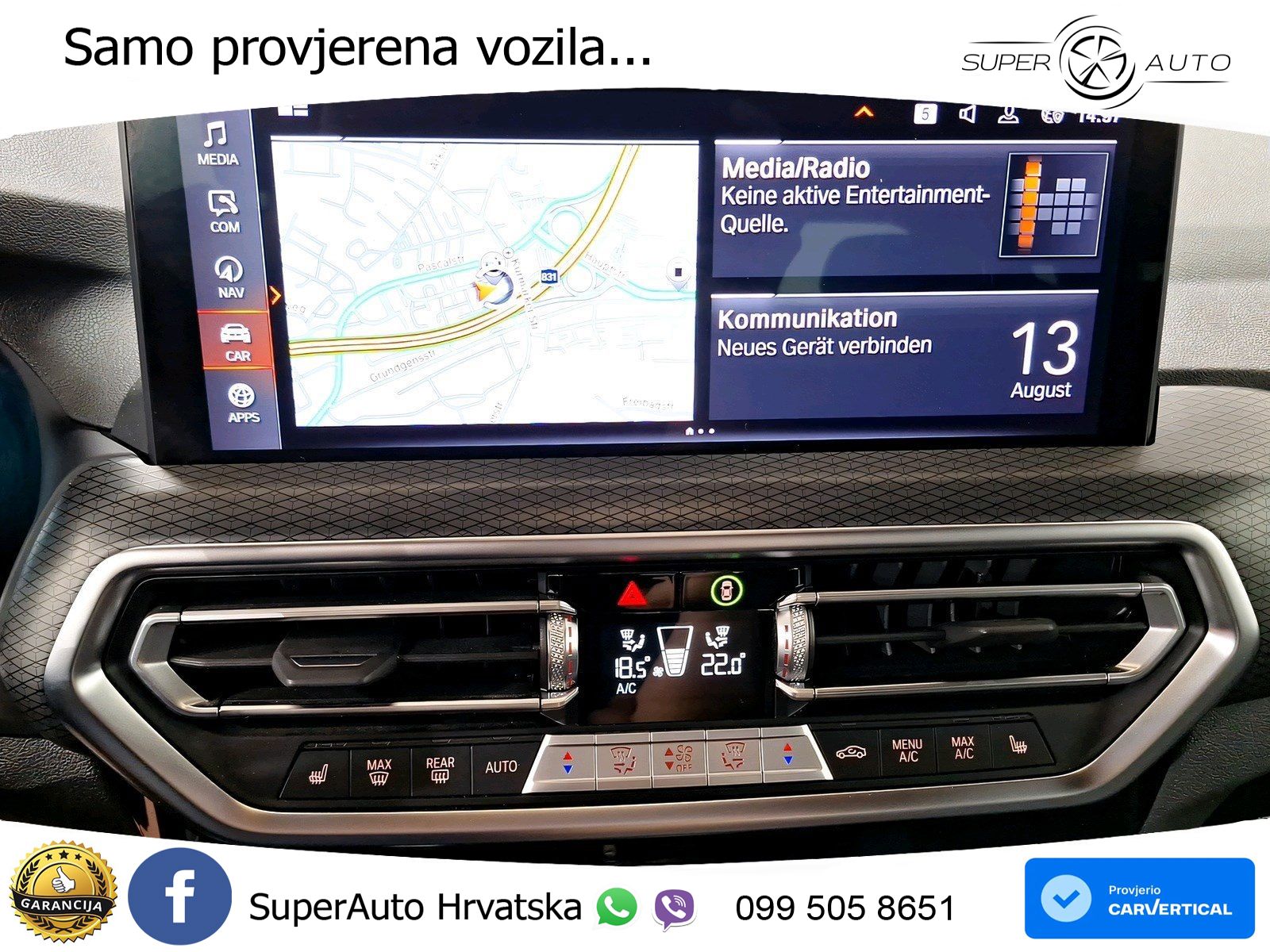 BMW X3 30d xDrive Steptronic M Sport LED+GR SJED+ACC