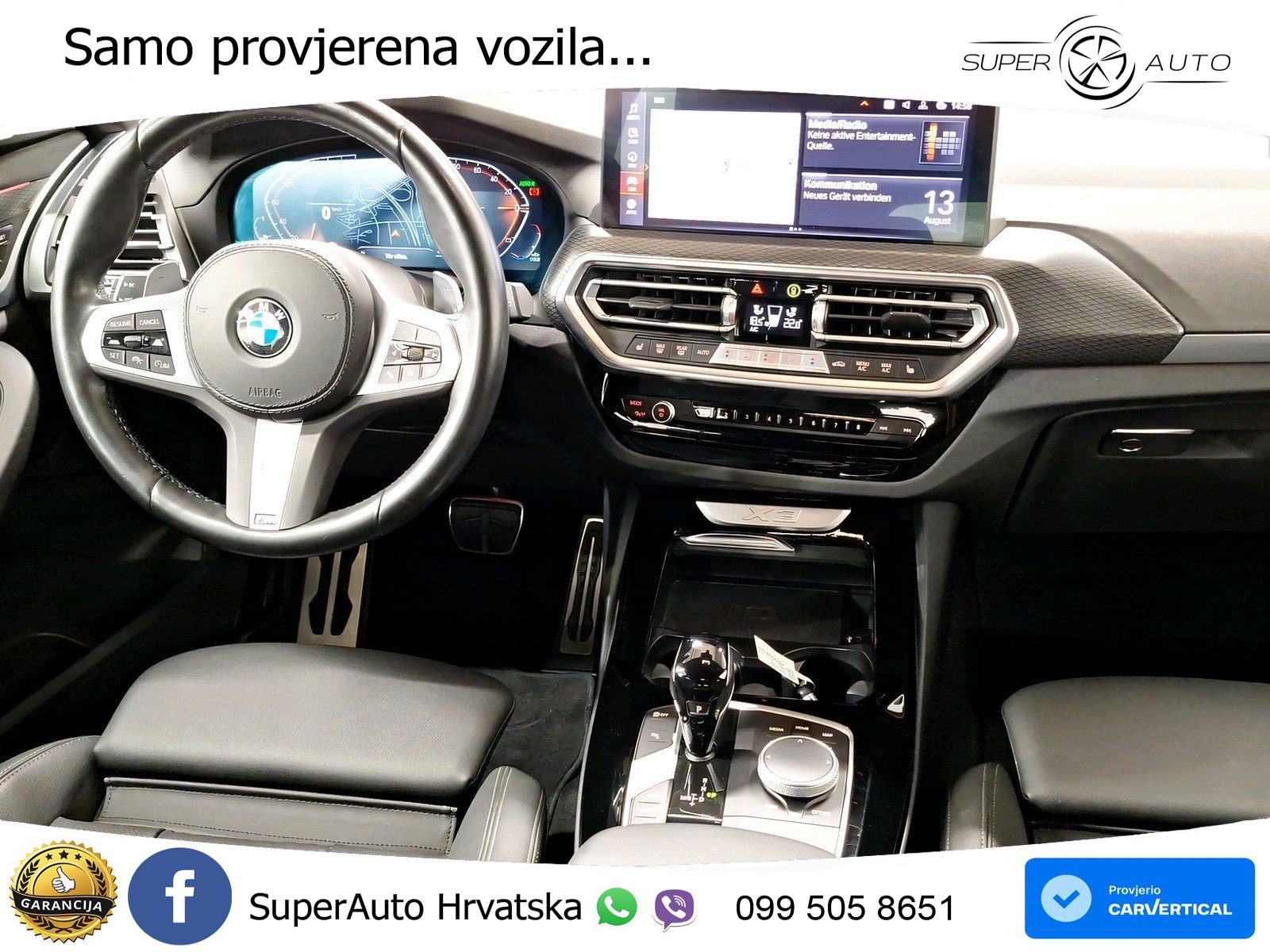 BMW X3 30d xDrive Steptronic M Sport LED+GR SJED+ACC