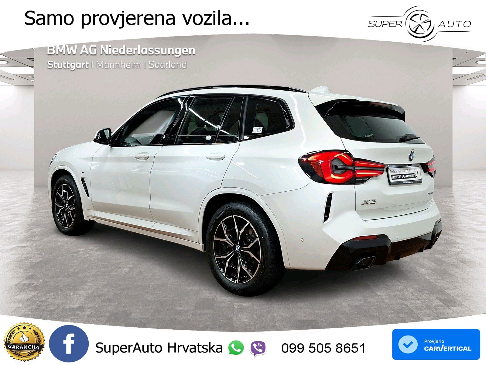 BMW X3 30d xDrive Steptronic M Sport LED+GR SJED+ACC