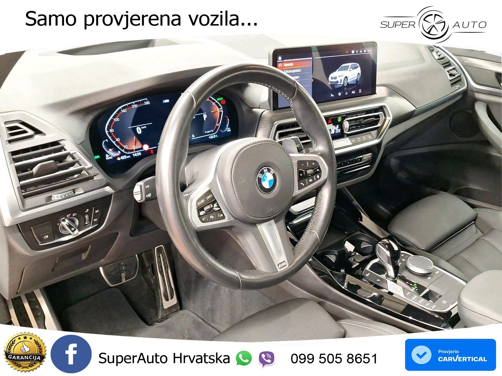 BMW X3 30d xDrive Steptronic M Sport LED+GR SJED+ACC