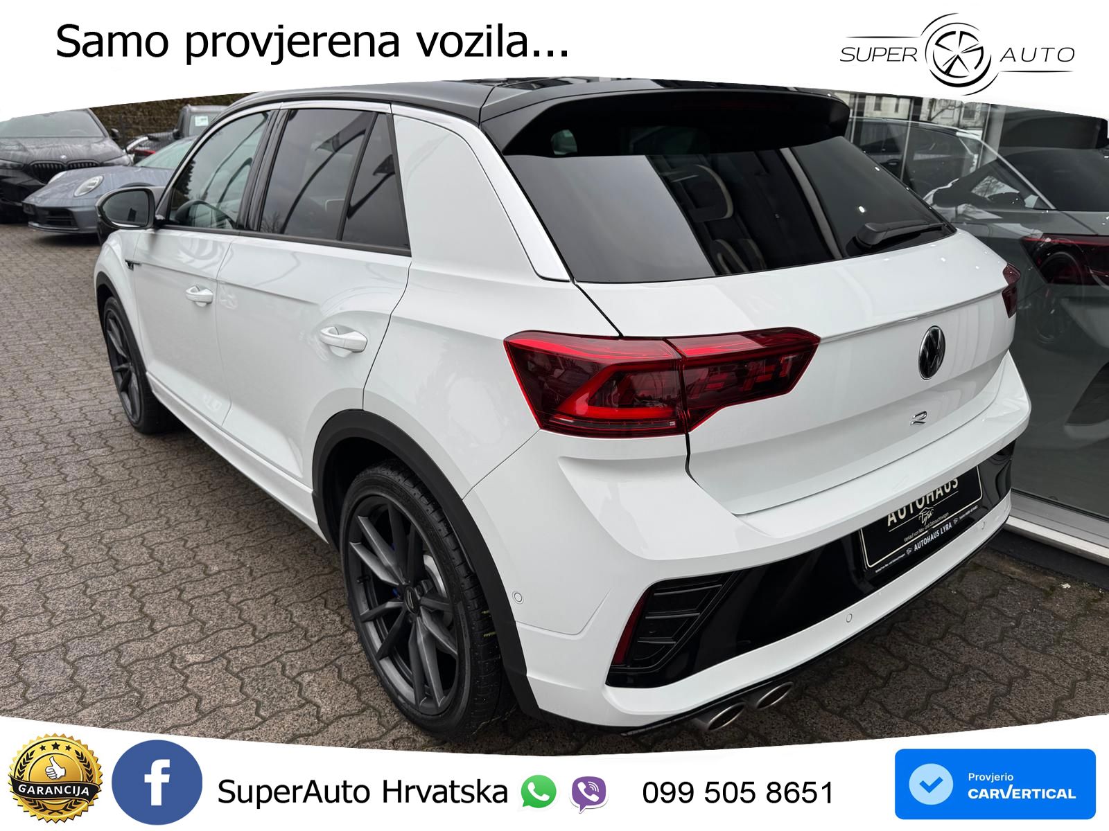Volkswagen T-Roc I R 2.0 TSI (300 KS) OPF 4M DSG MATRIX+GR SJED+KAM