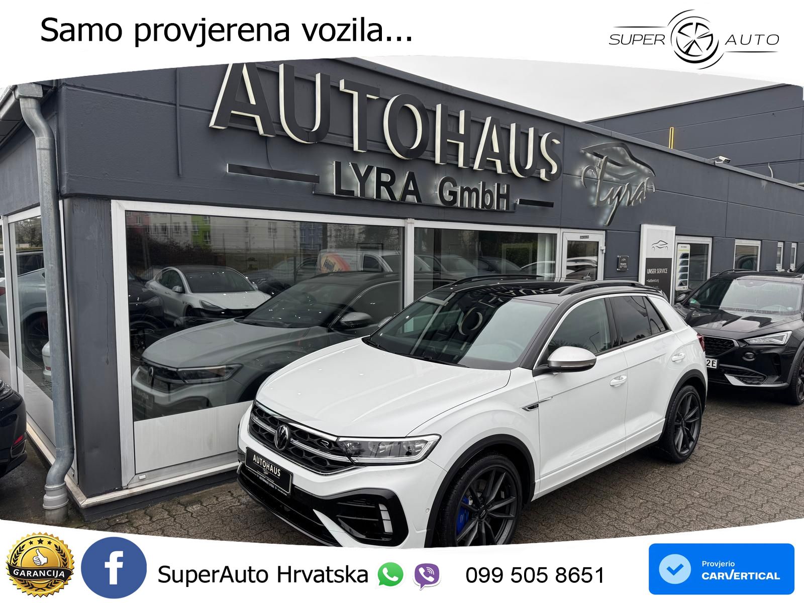 Volkswagen T-Roc I R 2.0 TSI (300 KS) OPF 4M DSG MATRIX+GR SJED+KAM