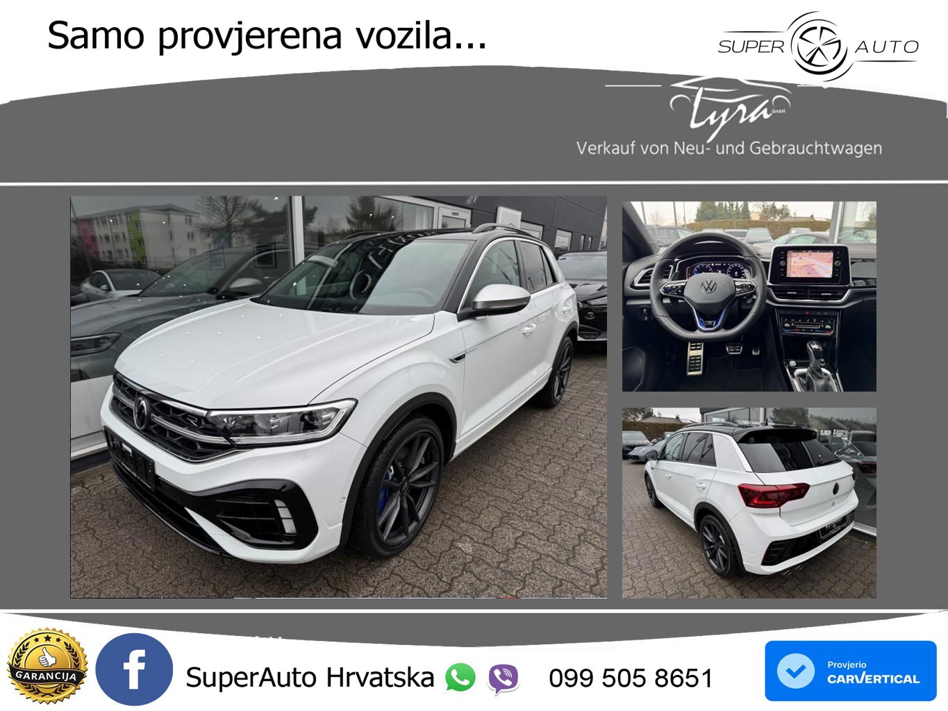 Volkswagen T-Roc I R 2.0 TSI (300 KS) OPF 4M DSG MATRIX+GR SJED+KAM