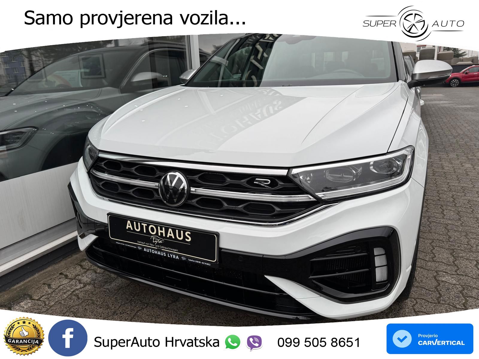 Volkswagen T-Roc I R 2.0 TSI (300 KS) OPF 4M DSG MATRIX+GR SJED+KAM