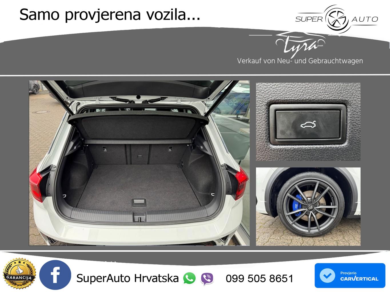 Volkswagen T-Roc I R 2.0 TSI (300 KS) OPF 4M DSG MATRIX+GR SJED+KAM