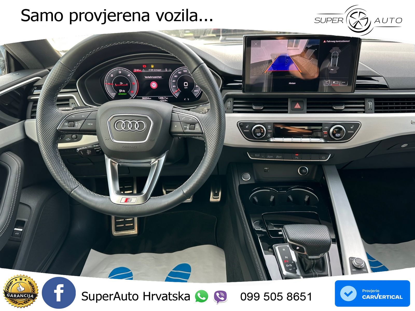 Audi A5 Sportback 40 TDI (204 KS) quattro S tronic LED+GR SJED+ACC