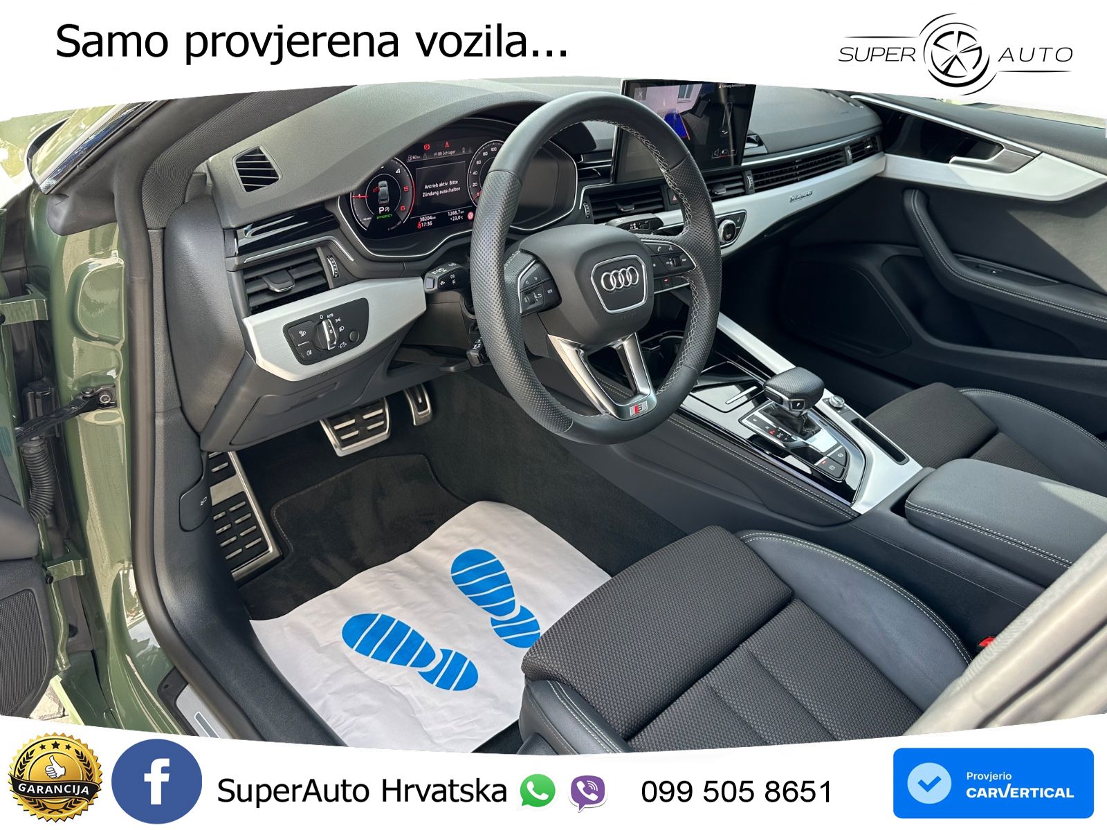 Audi A5 Sportback 40 TDI (204 KS) quattro S tronic LED+GR SJED+ACC