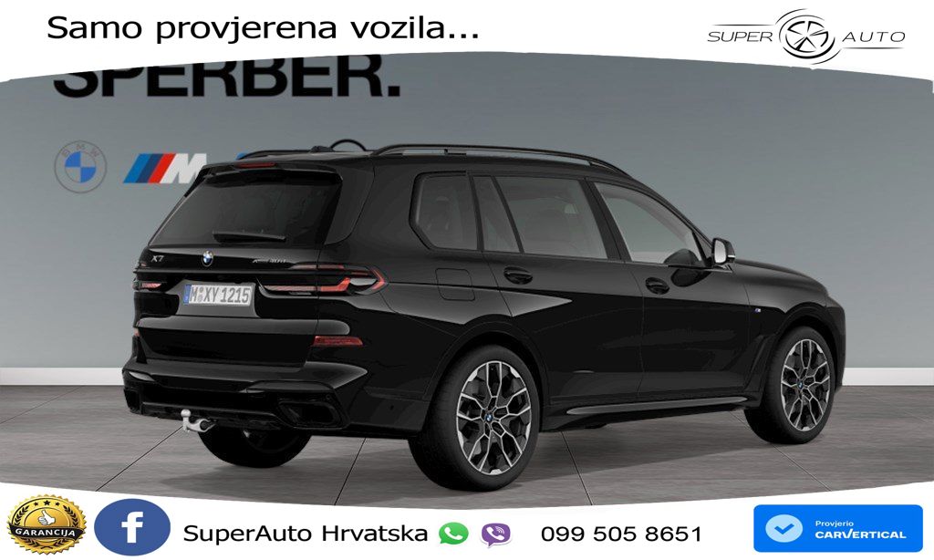 BMW X7 40d (352 KS) xDrive Steptronic M Sport ZRAČNI+ACC+GR SJED+KAM+PANO
