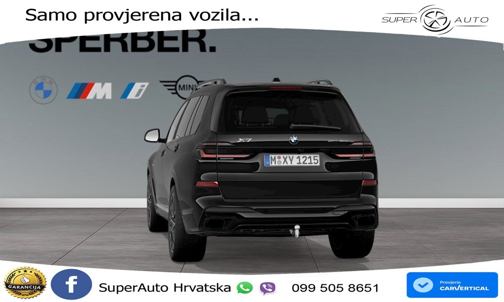BMW X7 40d (352 KS) xDrive Steptronic M Sport ZRAČNI+ACC+GR SJED+KAM+PANO
