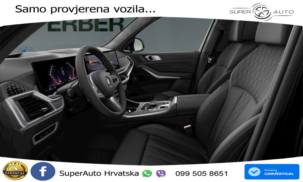 BMW X7 40d (352 KS) xDrive Steptronic M Sport ZRAČNI+ACC+GR SJED+KAM+PANO