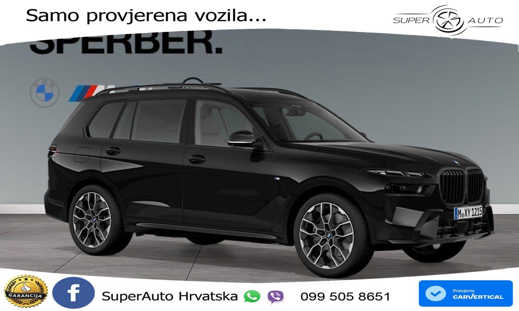 BMW X7 40d (352 KS) xDrive Steptronic M Sport ZRAČNI+ACC+GR SJED+KAM+PANO
